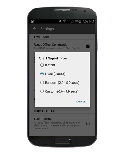 AndroidApp-StartSignal